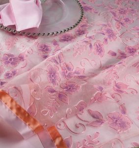 Mardi Gras Diamonds table linen rentals tablecloth - Cloth Connection