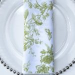 Verde Garden Toile Napkin - Napkins