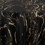 Black Gold Molten Metallic - Sample Swatch