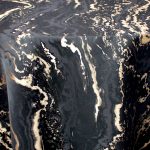 Black Gold Molten Metallic - 132" Round