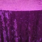 Plum Velvet - 132" Round