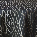 Black Gold Embossed Metallic - Sample Swatch