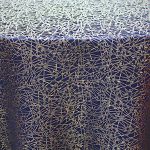 Navy Gold Matrix Metallic - Napkins
